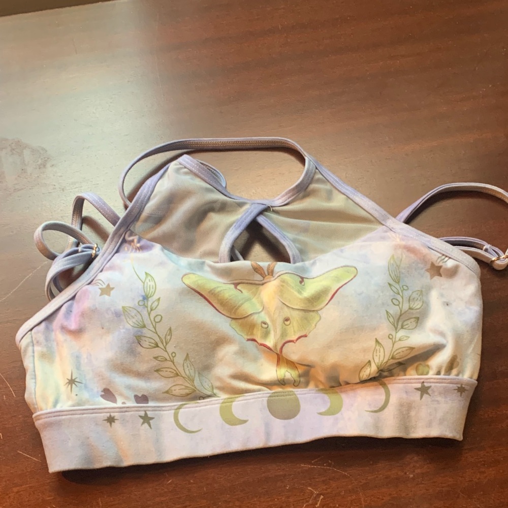 Mystical Moth Sports Bra